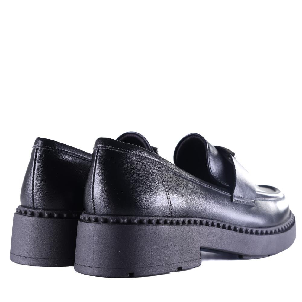 Mocassim Feminino Via Marte 250-002 Preto Preto 5