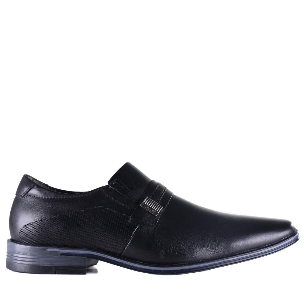 Sapato Social Masculino Ferracini Solado Porto 6208-575 Preto Preto 1