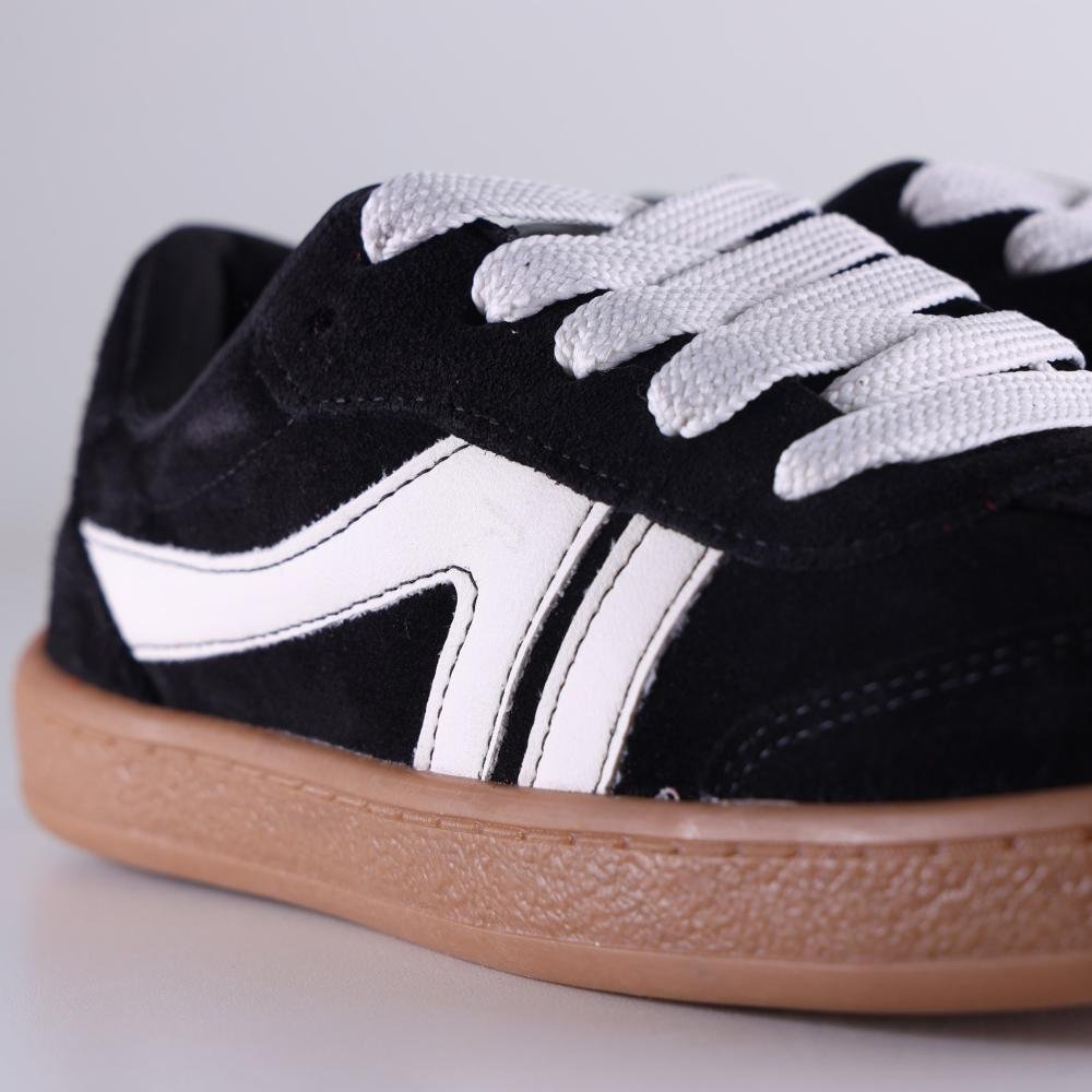 Tênis Feminino Dakota Casual Retrô Da991 Preto Preto/Branco 4