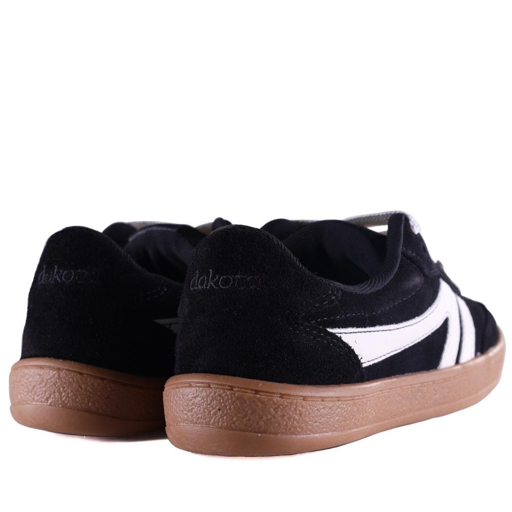 Tênis Feminino Dakota Casual Retrô Da991 Preto Preto/Branco 6