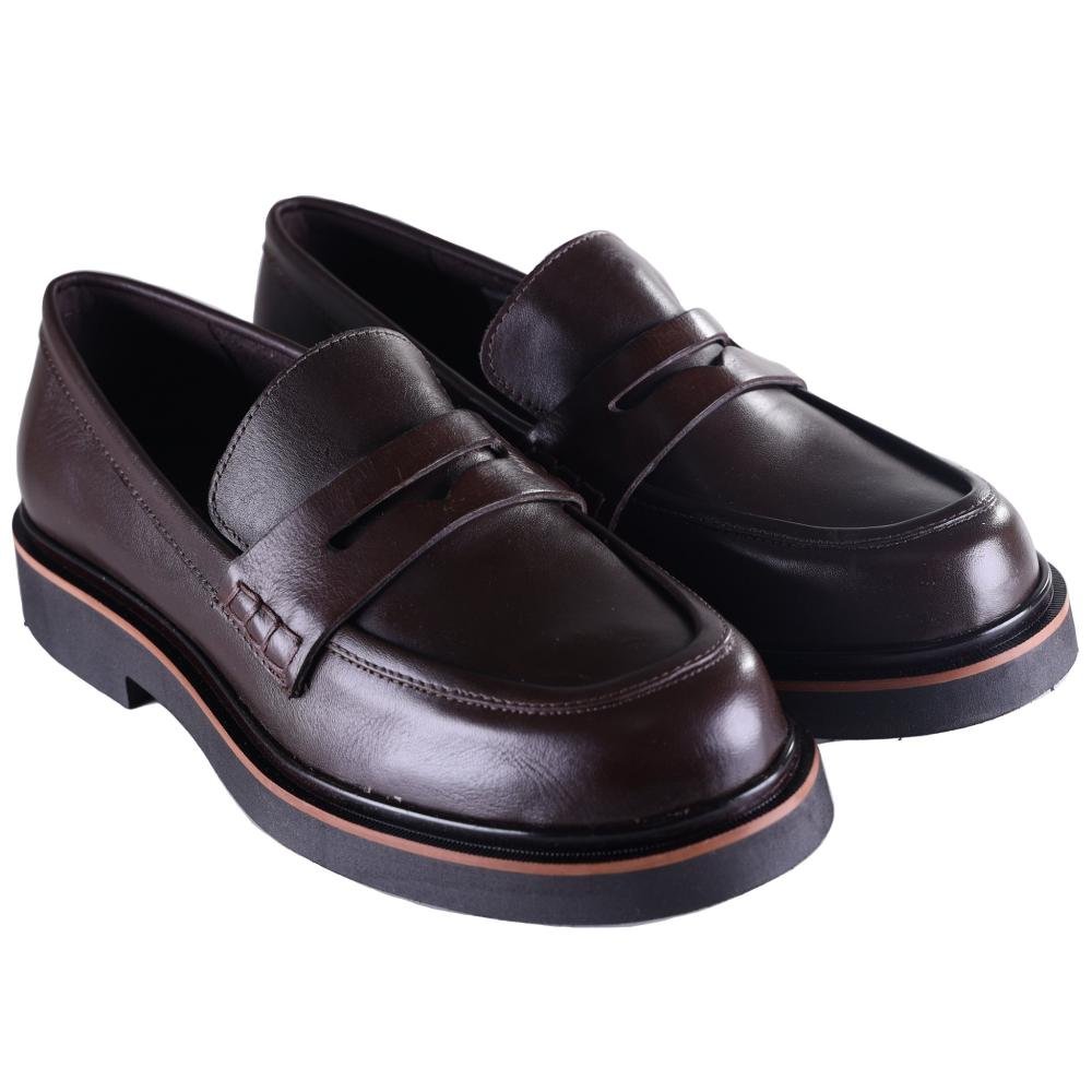 Sapato Feminino Couro Degalls 08d9.4f97.0020 Mouro Marrom 3