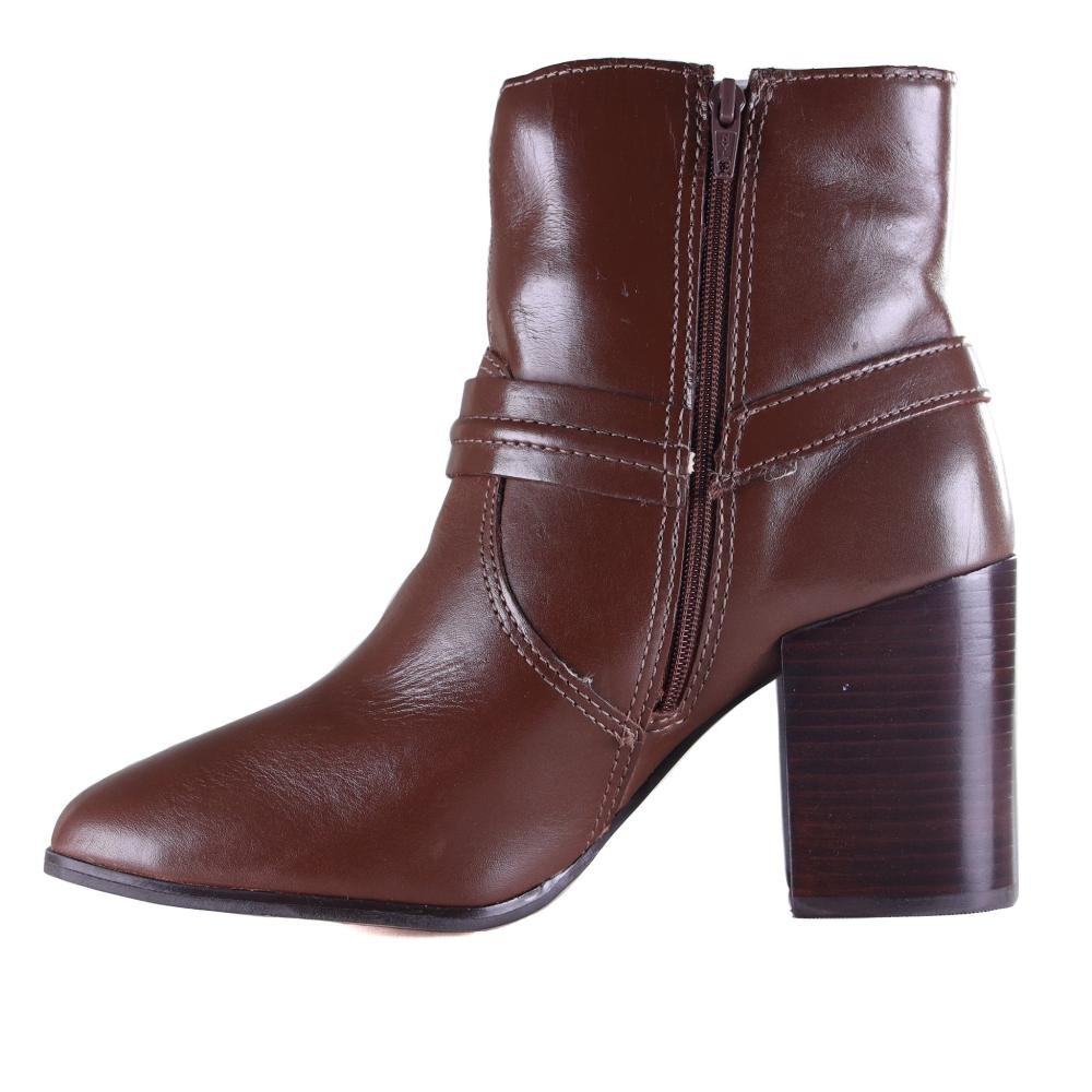 Bota Feminina Cano Curto Bottero 369802 Cafe Marrom 2