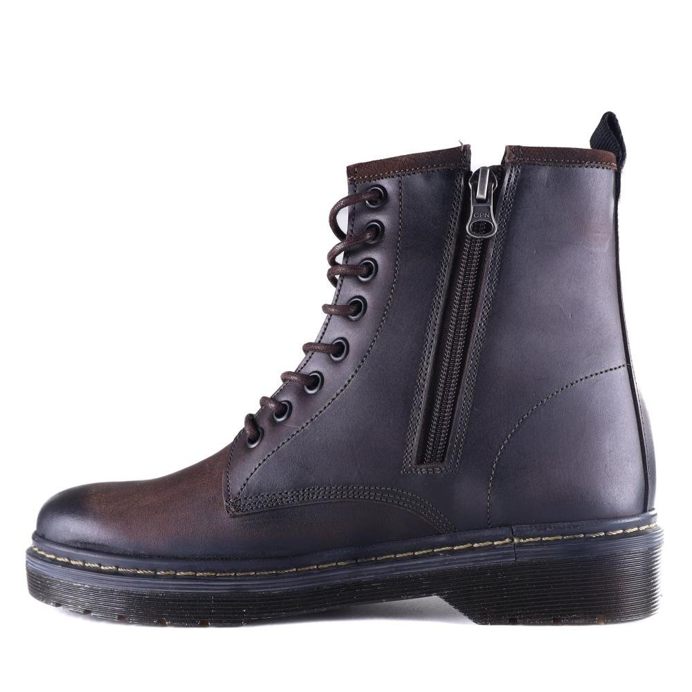 Bota Coturno Feminina Zariff Way003 Brow Marrom 2