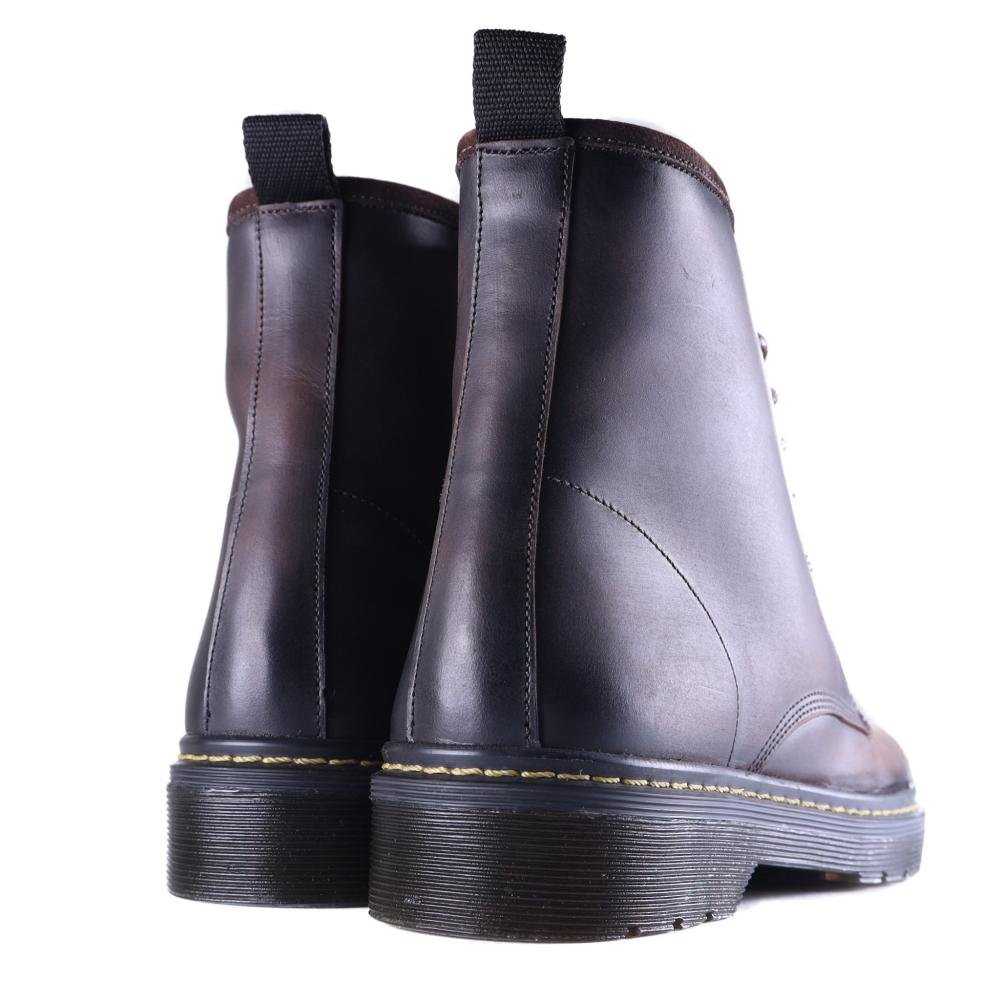 Bota Coturno Feminina Zariff Way003 Brow Marrom 5