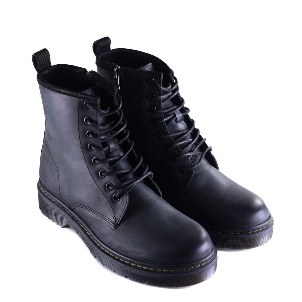 Bota Coturno Feminina Zariff Way003 Preto Preto 6