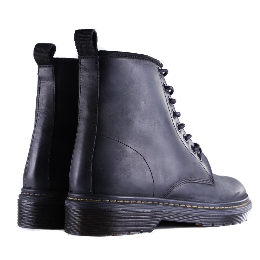 Bota Coturno Feminina Zariff Way003 Preto Preto 9