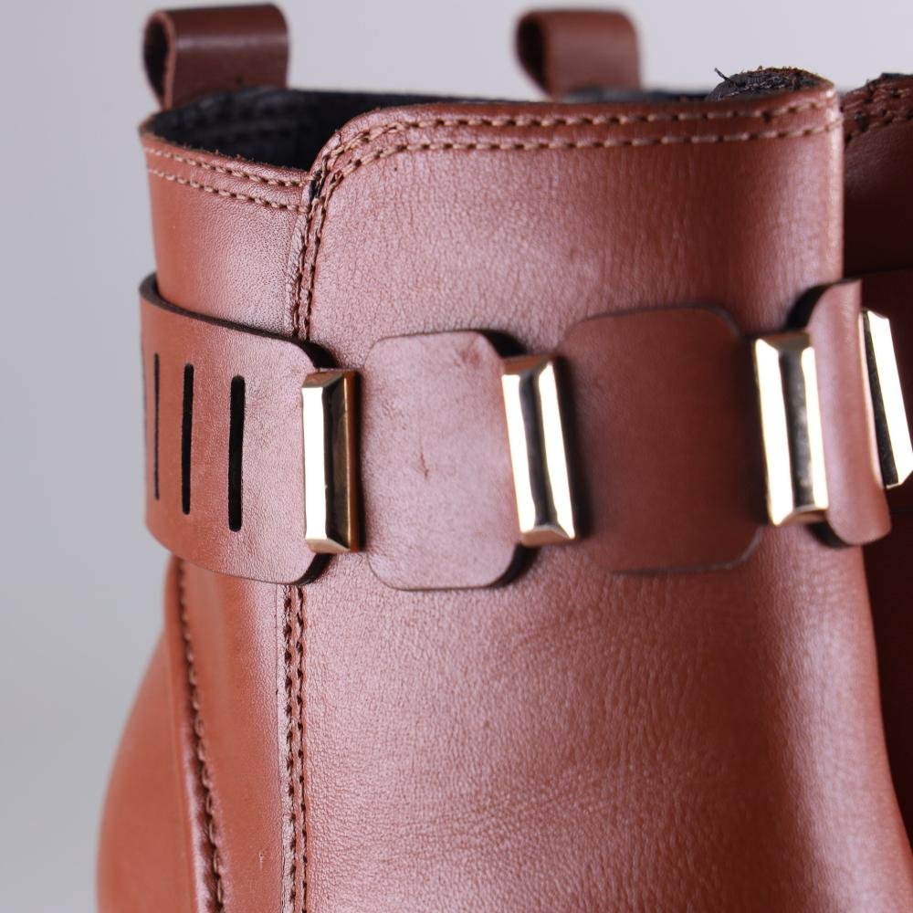 Bota Feminina Bottero 360306 Conhaque Marrom 4