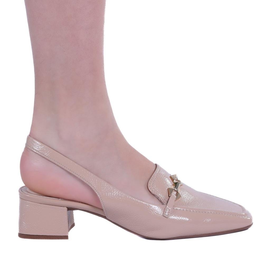 Sapato Feminino Zariff Slingback T4618-372 Nude
