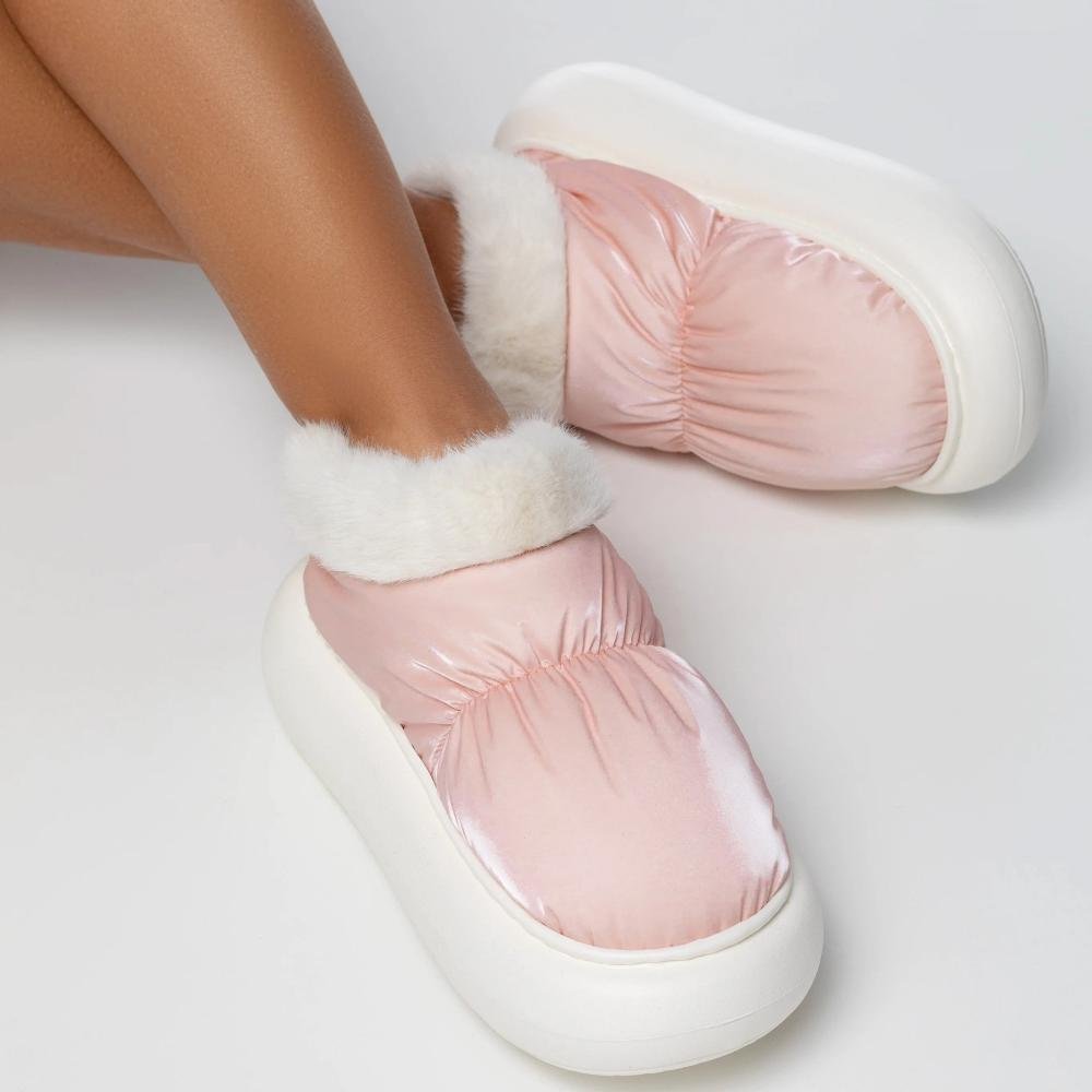 Pantufa Bota Feminina Flowfa Blair Flbla Rosa Rosa 2