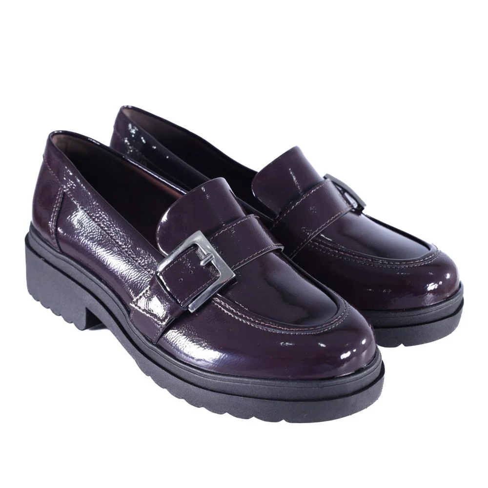 Mocassim Via Marte Feminino 246-001 Pinhao Roxo 3
