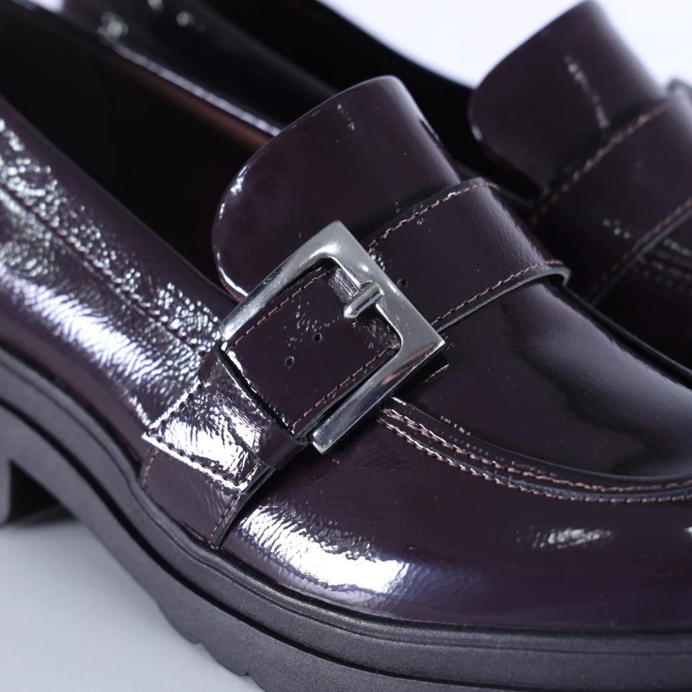 Mocassim Via Marte Feminino 246-001 Pinhao Roxo 4