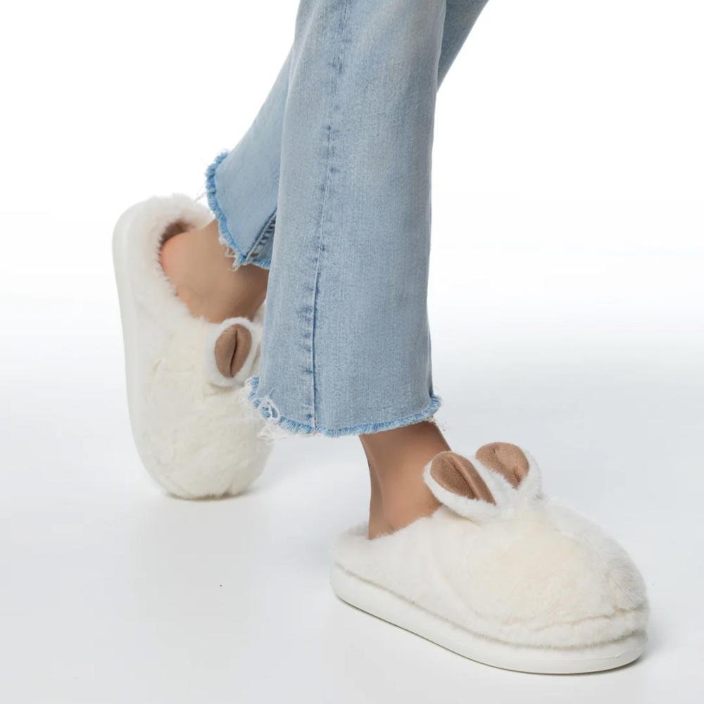 Flowfa Rabbit Feminina Branco Branco 2