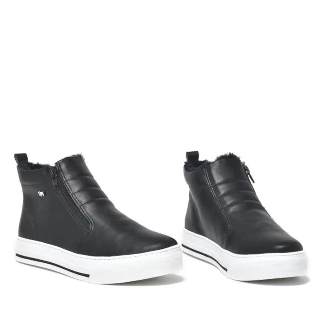 Tênis Via Marte Feminino 030-001-02 Preto Preto 6