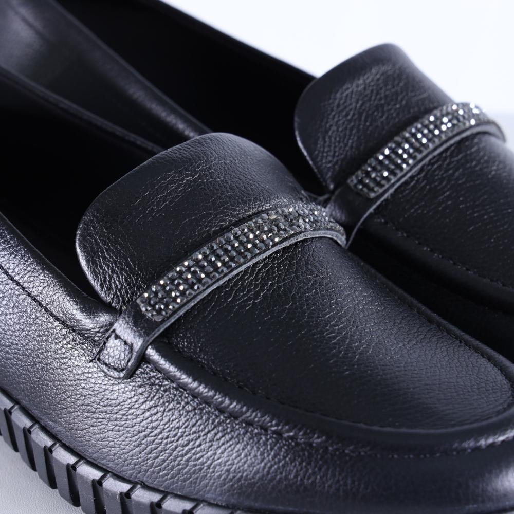 Mocassim Comfortflex Feminino 2476303 Preto Preto 4