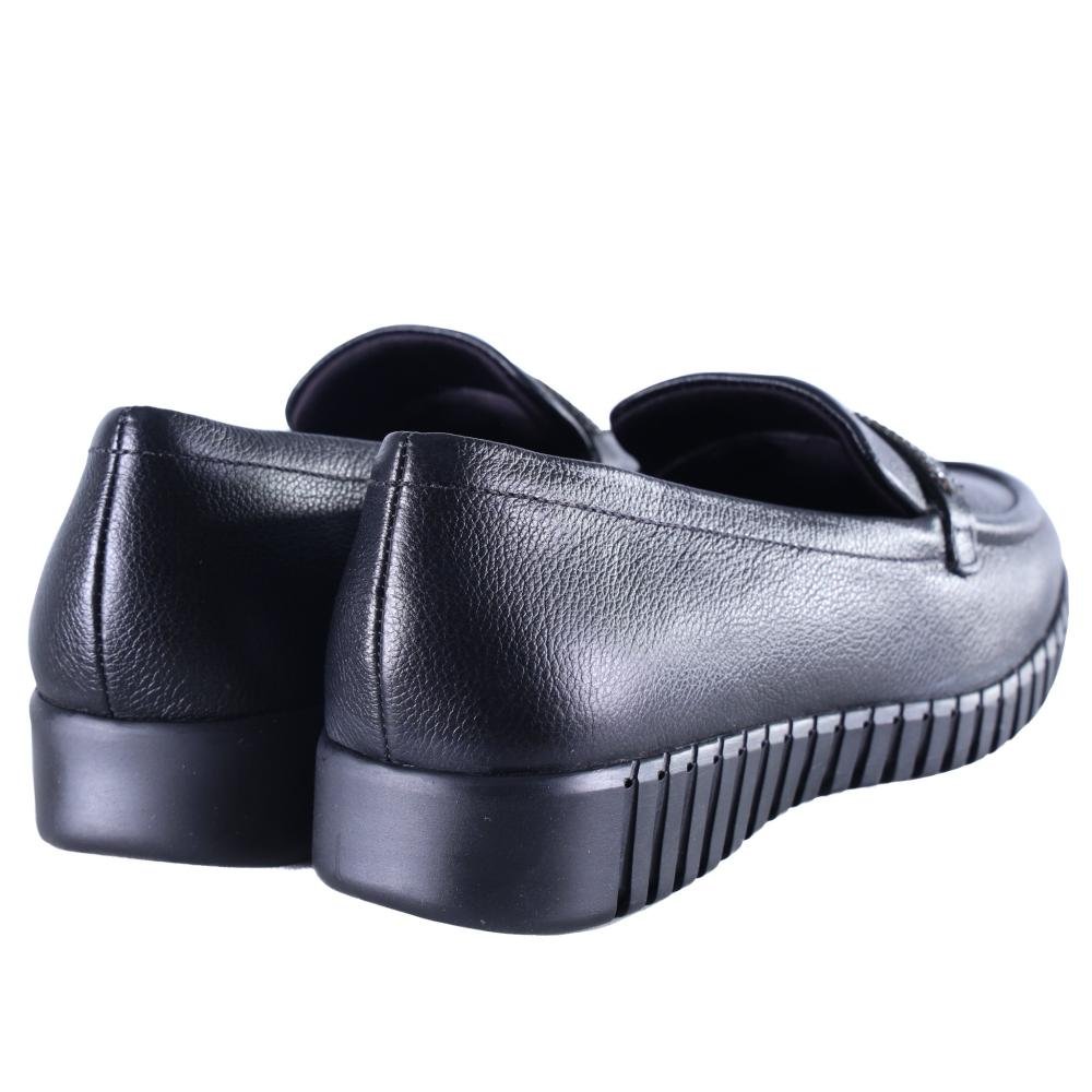 Mocassim Comfortflex Feminino 2476303 Preto Preto 5