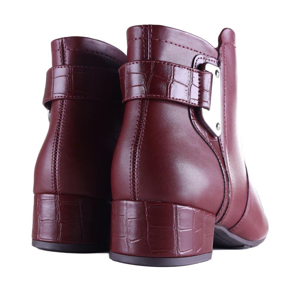 Bota Feminina Comfortflex 25-97301 Malbec Malbec 5