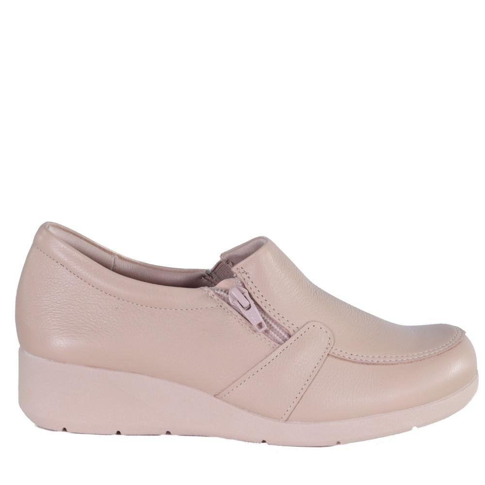 Mocassim Comfortflex Anabela 2393402 Nude Nude 1