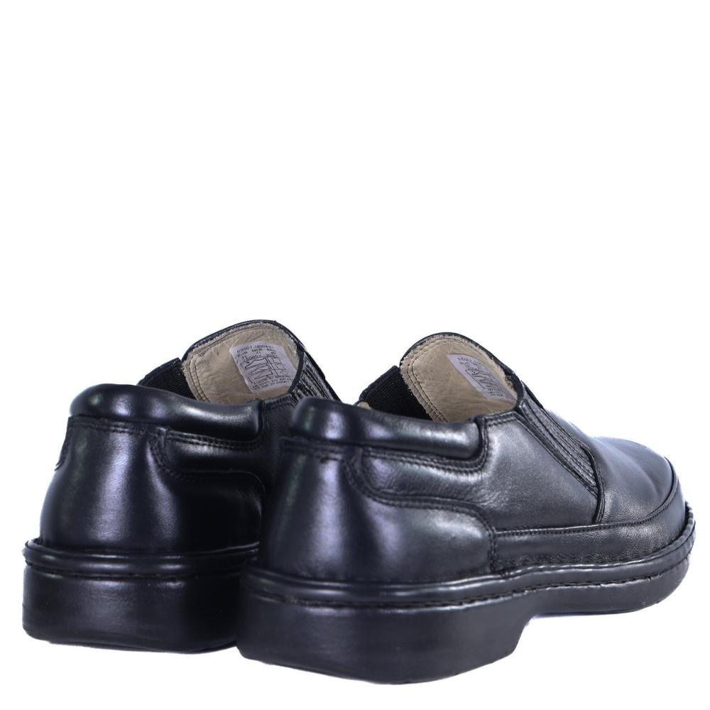 Sapato Pipper Masculino Comfort 54807 Preto Preto 6
