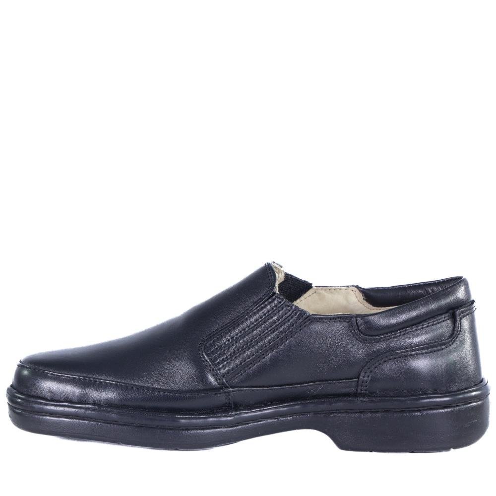 Sapato Pipper Masculino Comfort 54807 Preto Preto 2