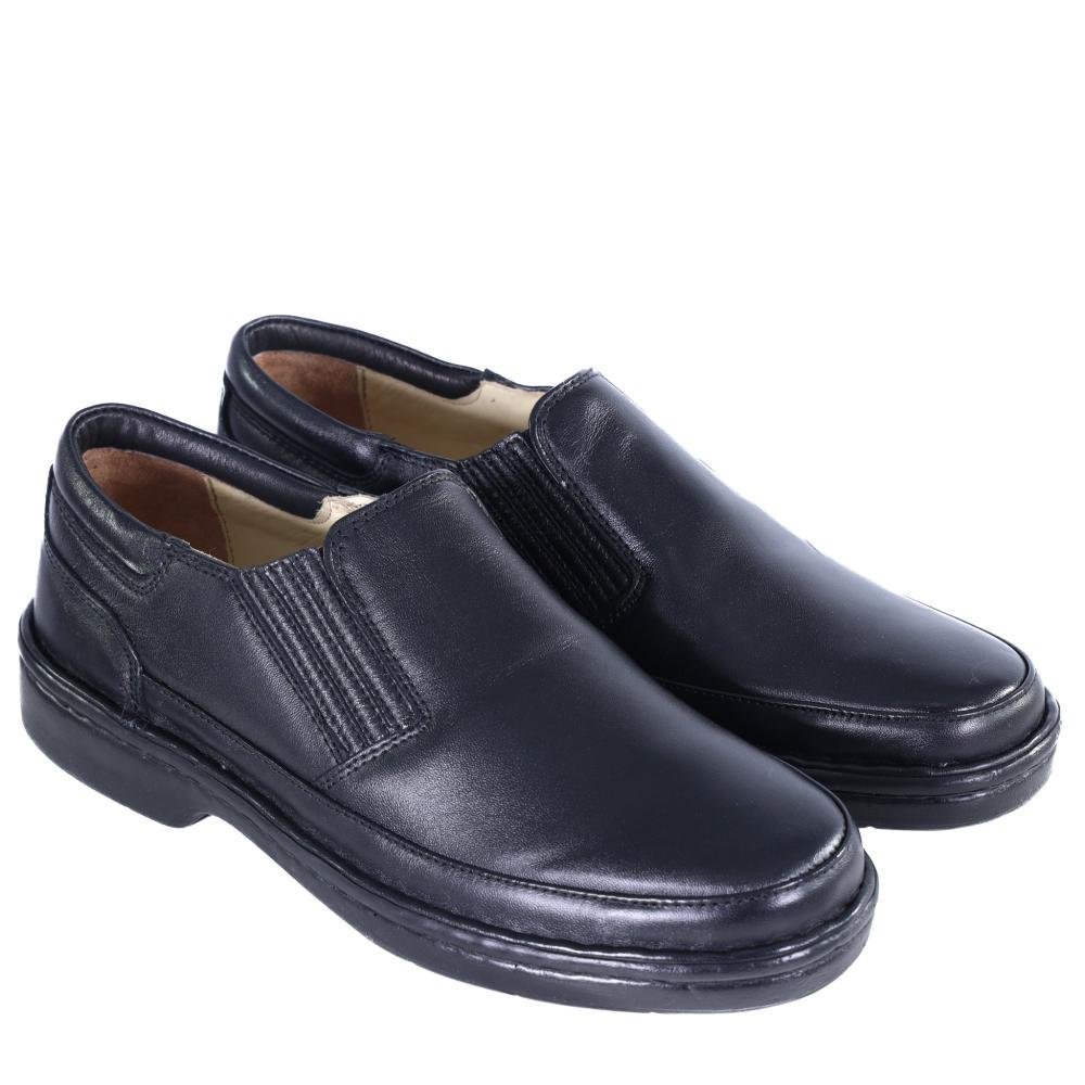 Sapato Pipper Masculino Comfort 54807 Preto Preto 3