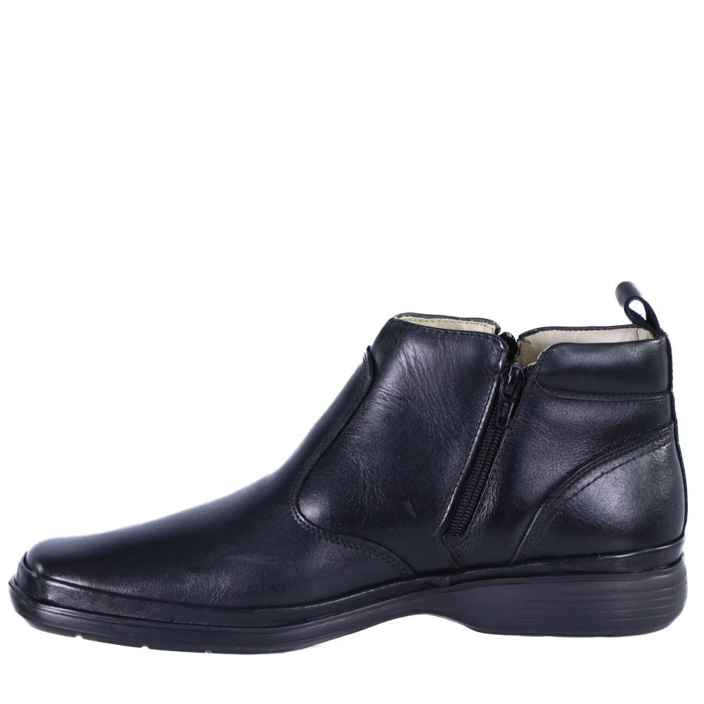 Botina Pipper Masculino Soft 555452 Preto Preto 2