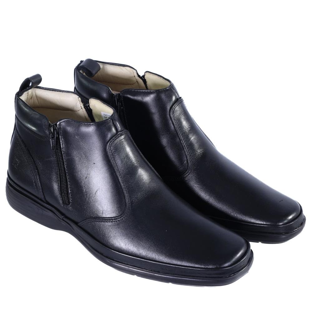 Botina Pipper Masculino Soft 555452 Preto Preto 3