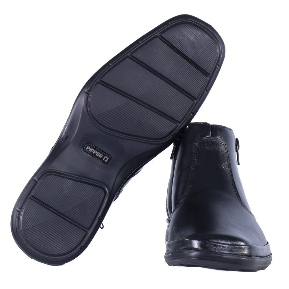 Botina Pipper Masculino Soft 555452 Preto Preto 5