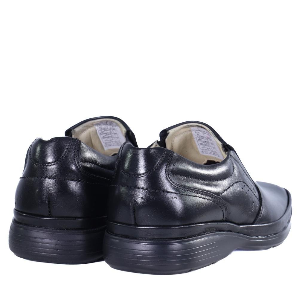 Sapato Pipper Masculino Soft 55408 Preto Preto 6