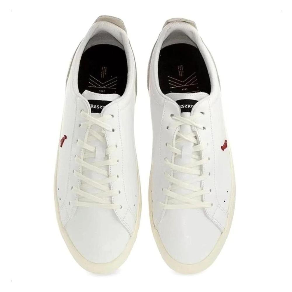 Tênis Masculino Reserva Casual R753940001 Branco/Vermelho Branco 3