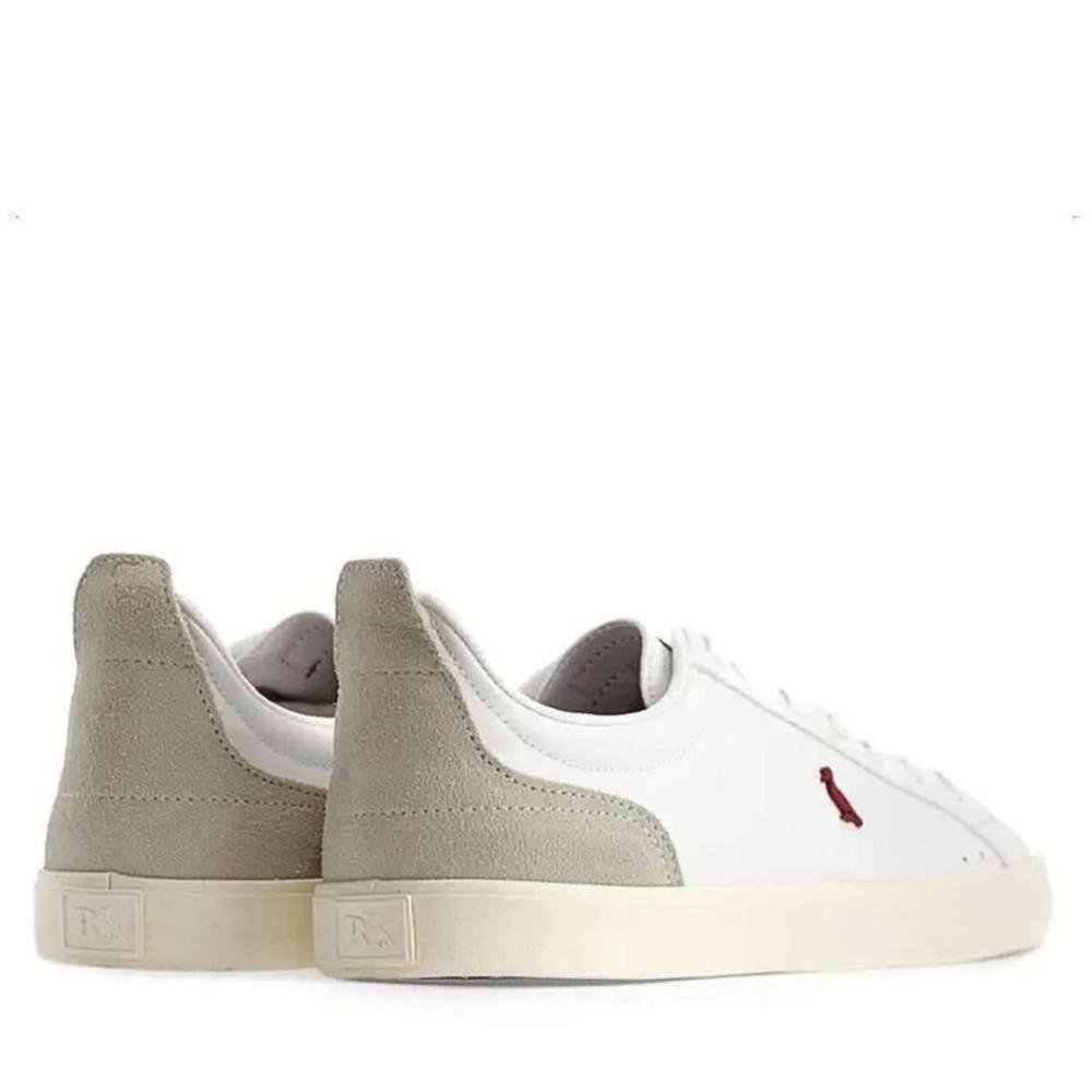 Tênis Masculino Reserva Casual R753940001 Branco/Vermelho Branco 4