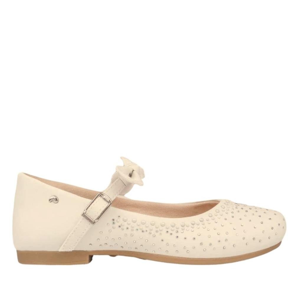Sapatilha Infantil Pampili Angel com Strass 100.537.000 Nude
