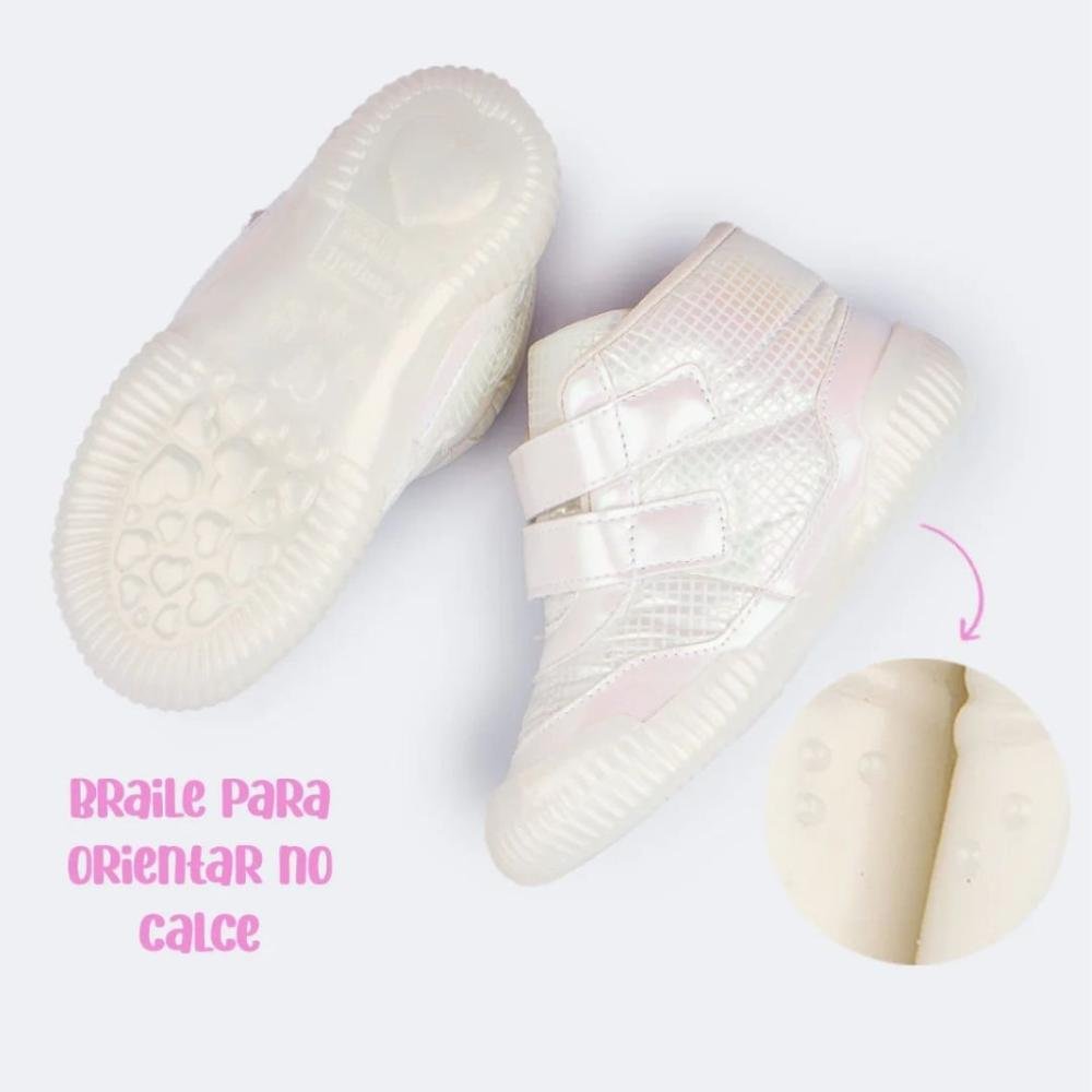 Tênis Menina Pampili 720.030.000 Branco Branco 5