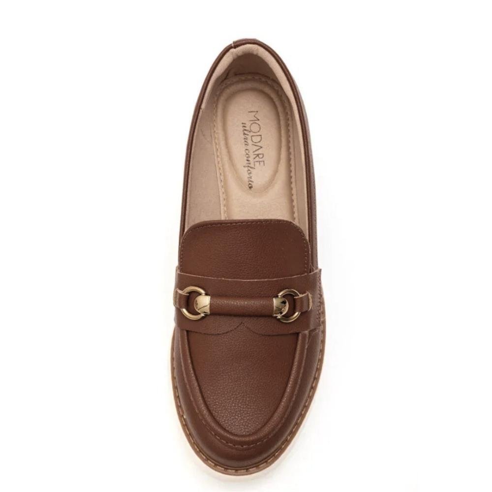 Mocassim Feminino Modare 7400.103 Avela Marrom 5