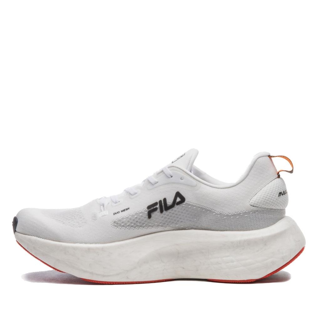 Tênis Masculino Fila Running Float Maxxi/2 Pro Branco/Laranja Branco/Laranja 2