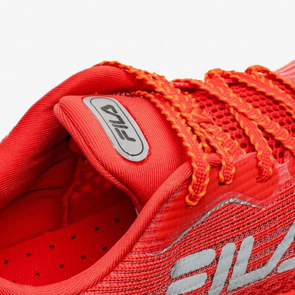 Tênis Fila Masculino Speedzone Vermelho Laranja 7