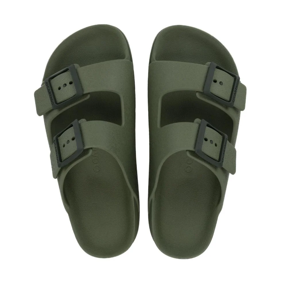 Chinelo Masculino Slide Torino Cartago Grendene 12548 Verde Verde 3