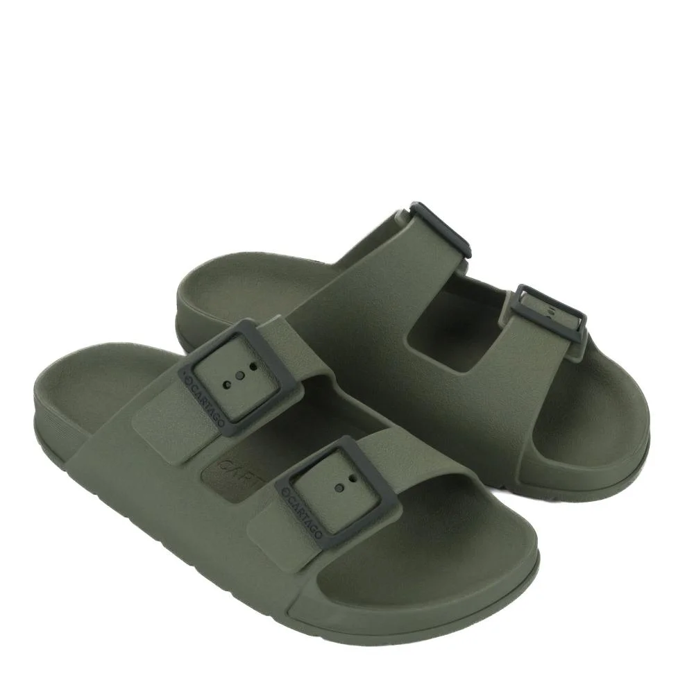 Chinelo Masculino Slide Torino Cartago Grendene 12548 Verde Verde 4