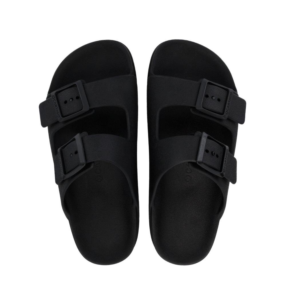 Chinelo Masculino Slide Torino Cartago Grendene 12548 Preto Preto 3