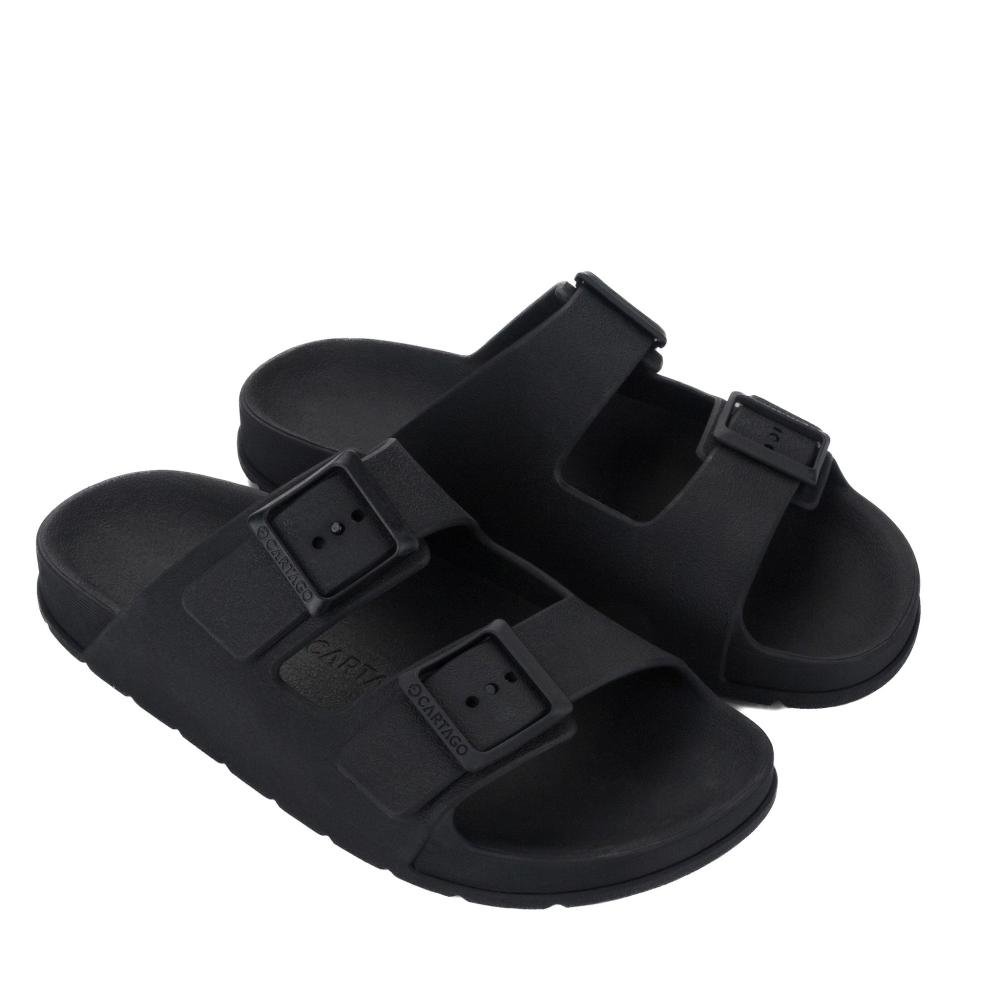 Chinelo Masculino Slide Torino Cartago Grendene 12548 Preto Preto 4