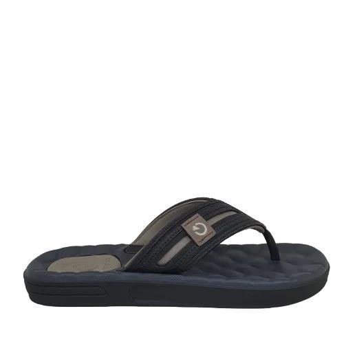 Chinelo Masculino Cartago Egeu IV 12530 Preto/Cinza