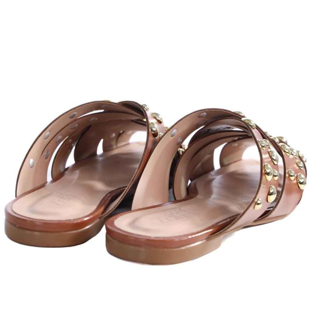 Mule Feminino Zariff com Maxi Esferas 50435-91095 Caramelo Marrom 8