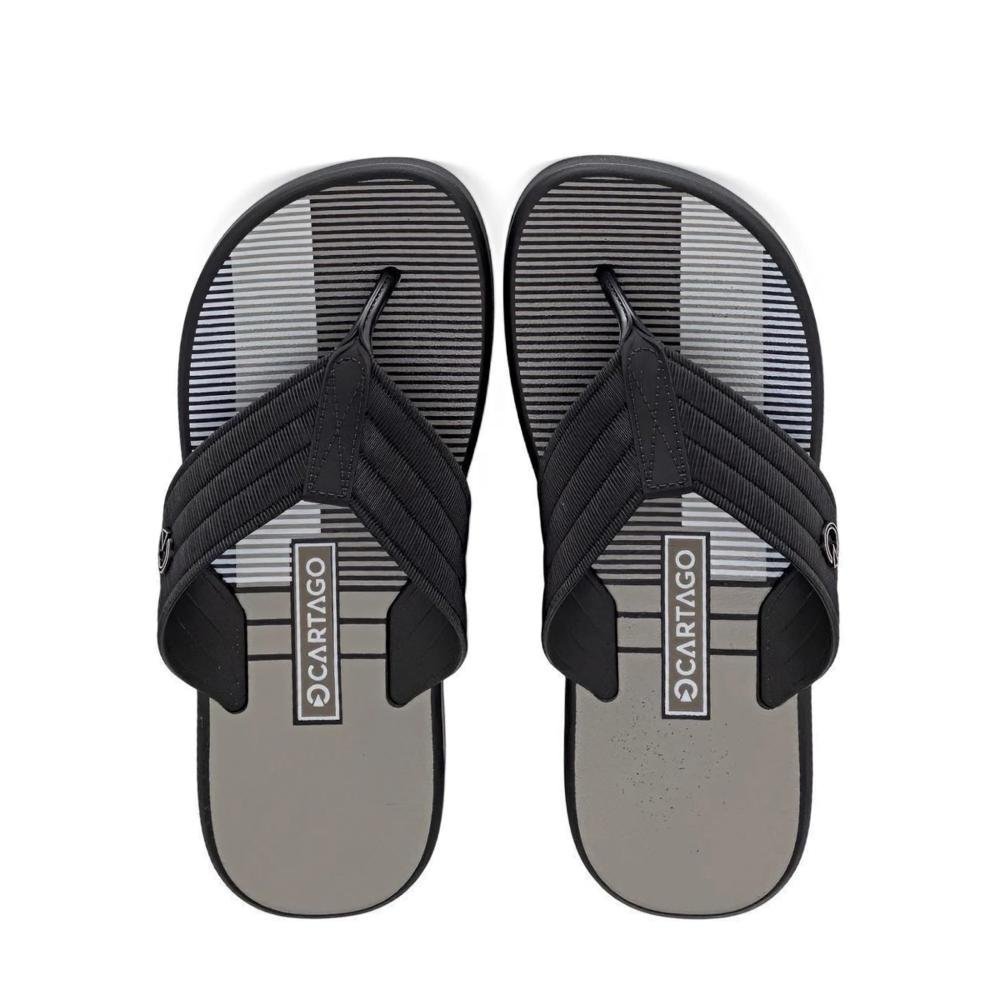 Chinelo Masculino Cartago Montreal 11729 Preto/Preto