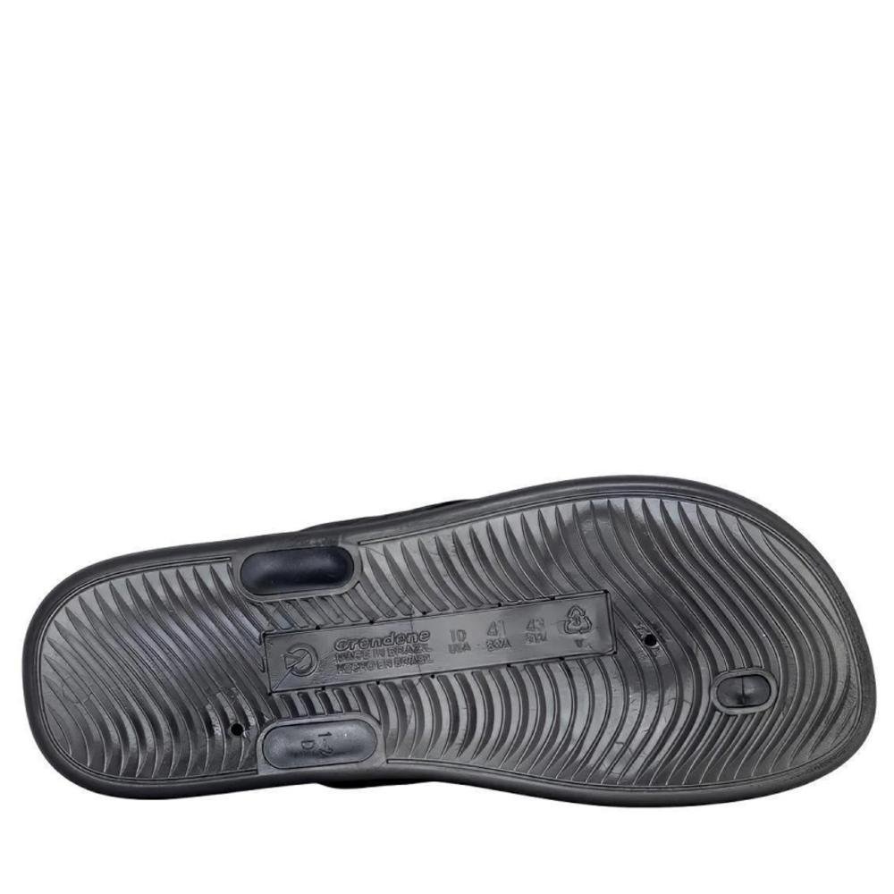 Chinelo Masculino Cartago Montreal 11729 Preto/Preto Preto 6