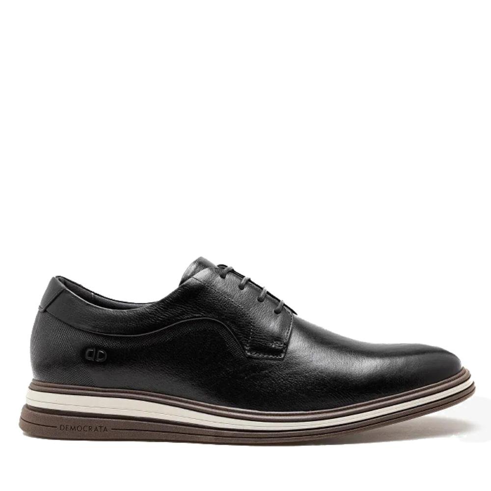 Sapato Masculino Democrata Dune Hi-Soft 298201 Preto