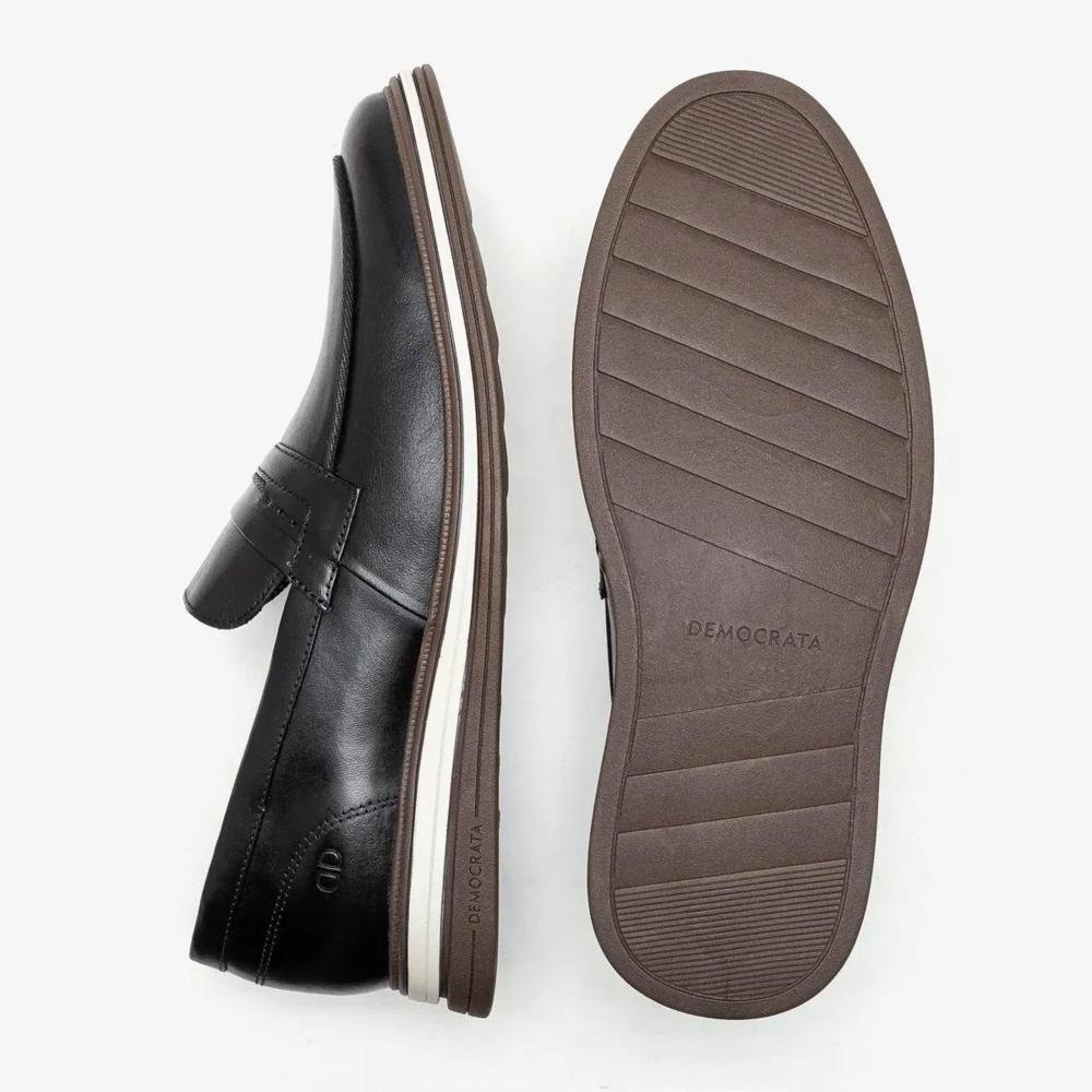 Sapato Masculino Dune Hi-Soft Democrata 298203 Preto Preto 2