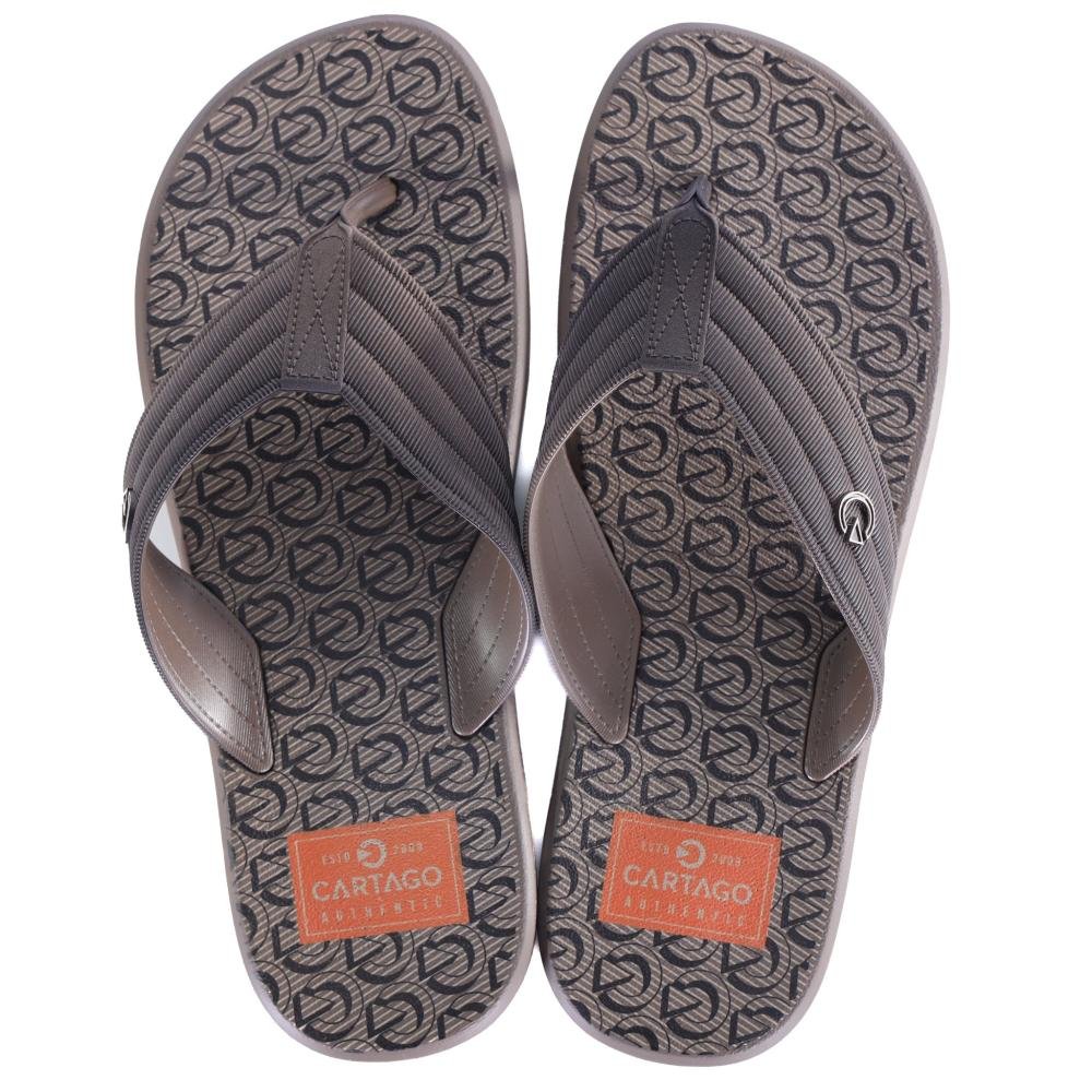 Chinelo Masculino Cartago Montreal 11729 Marrom/Marrom Marrom 2