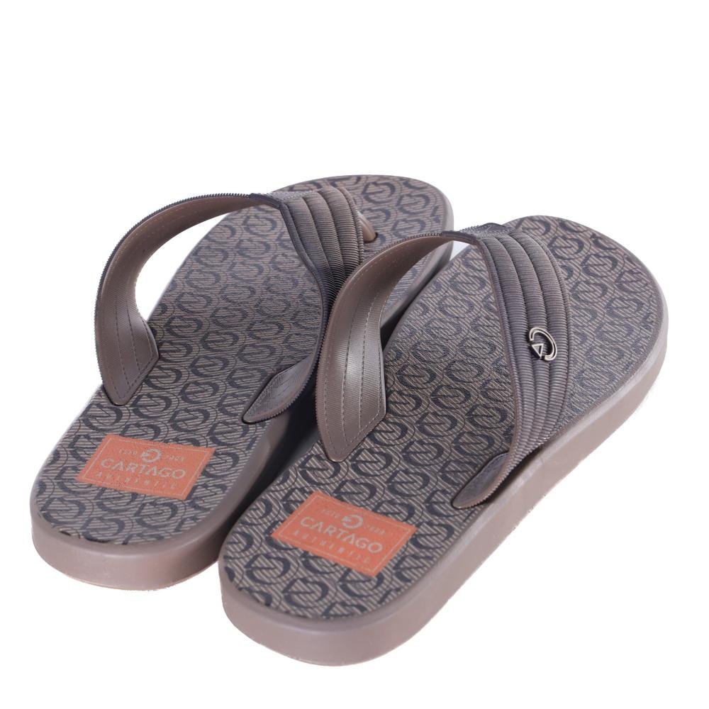 Chinelo Masculino Cartago Montreal 11729 Marrom/Marrom Marrom 5
