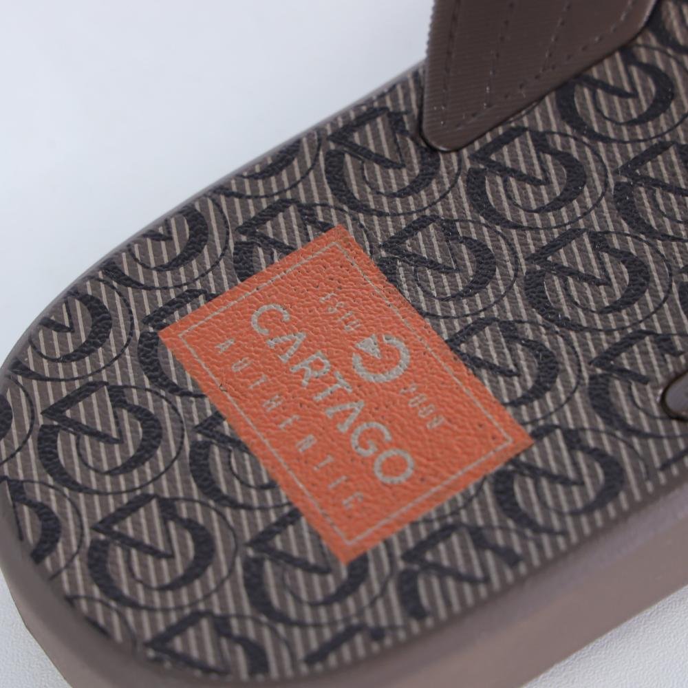 Chinelo Masculino Cartago Montreal 11729 Marrom/Marrom Marrom 6