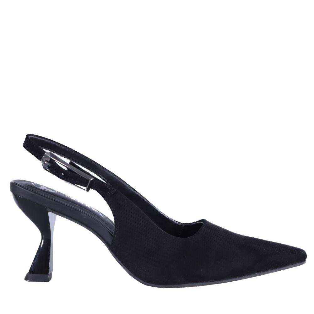 Scarpin Slingback Feminino Tanara T8861 Preto