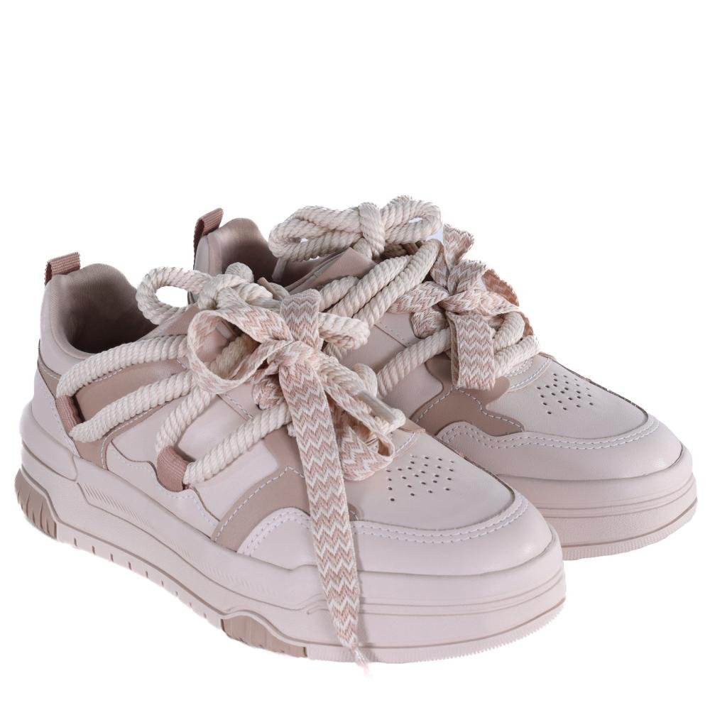 Tênis Ramarim Feminino Casual 25-94204 Creme Creme 3